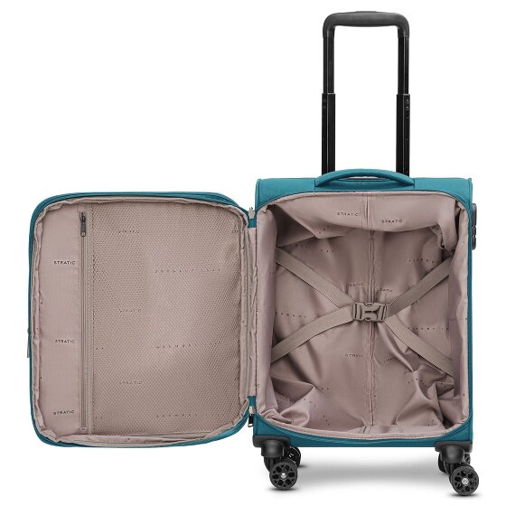 Stratic taska 4 Roll Cabin Trolley S 55 cm with Expanding Pleat Stratic taska 4 Roll Cabin Trolley S 55 cm with Expanding Pleat