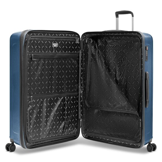 Redolz Essentials 14 4-wheel suitcase set 2 pcs. laptop compartment with expansion fold