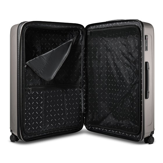 Redolz Essentials 14 4-wheel suitcase set + beauty case 4 pcs. with stretch fold