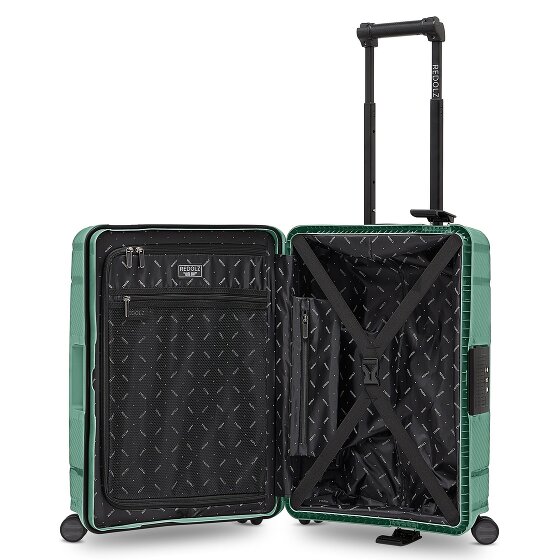 Redolz Essentials 15 4-wheel Cabin suitcase, 55 cm, with Three-Point Lock