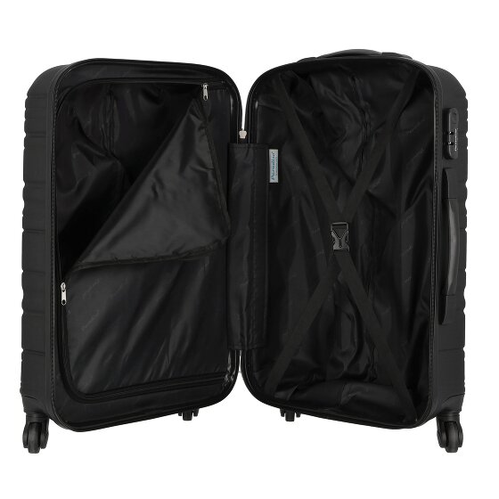 Check.In Paradise 4 wheels Suitcase set 3-piece
