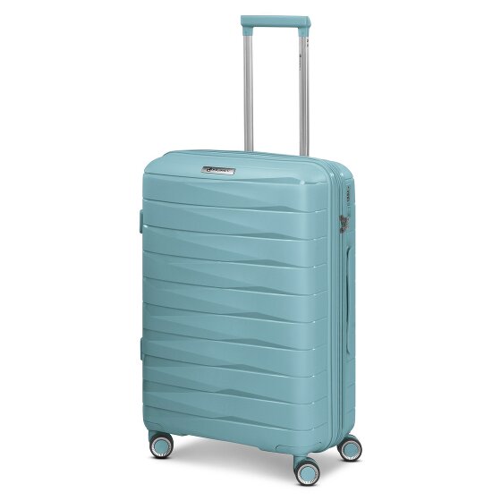 Franky London 4 wheels Trolley M 65 cm with expansion pleat