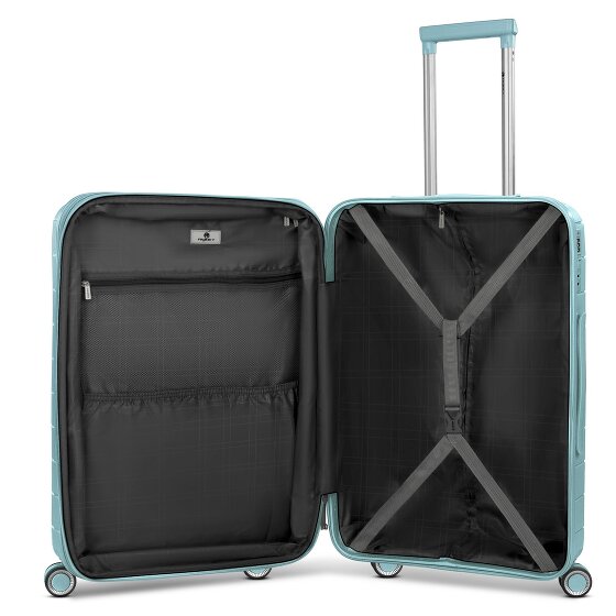 Franky London 4 wheels Trolley M 65 cm with expansion pleat