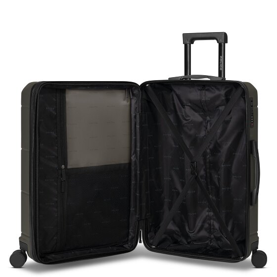 Police London 4 wheels Trolley 74 cm Expandable