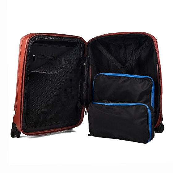 Piquadro PQ-Light 4 wheels Cabin suitcase S 56 cm Laptop compartment Expandable