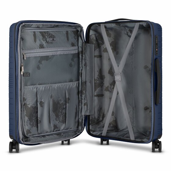 Franky Dallas 3.0 4-wheeled trolley M 65 cm with expansion fold