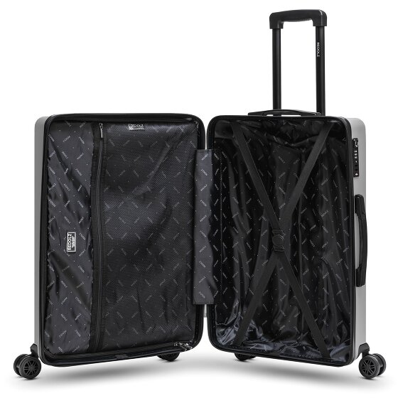 Redolz Essentials 08 3-SET 4 wheels Suitcase set 3-piece
