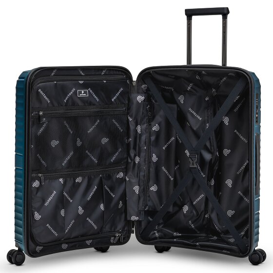 Pactastic Collection 02 THE THREE SET 4 wheels Suitcase set 3-piece
