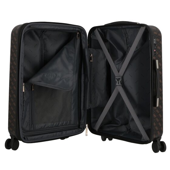 Guess Jesco 4 wheels Trolley 64 cm with expansion pleat