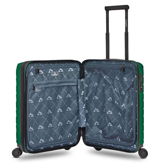 Bergpfeil Travel 4 wheels Cabin suitcase S 55 cm Expandable