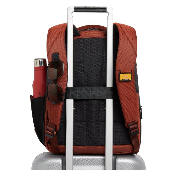 Piquadro Sync Daypack RFID protection Genuine Leather 47 cm Laptop compartment