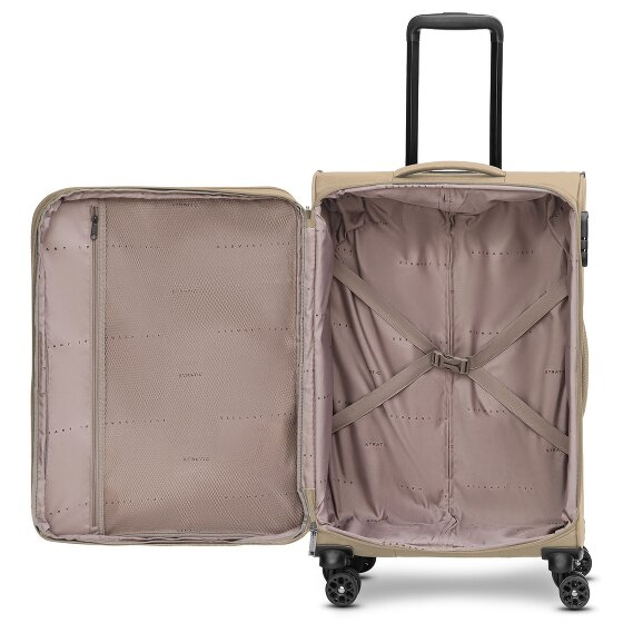 Stratic taska 4-wheel suitcase set 3 pcs. with stretch fold Stratic taska 4-wheel suitcase set 3 pcs. with stretch fold