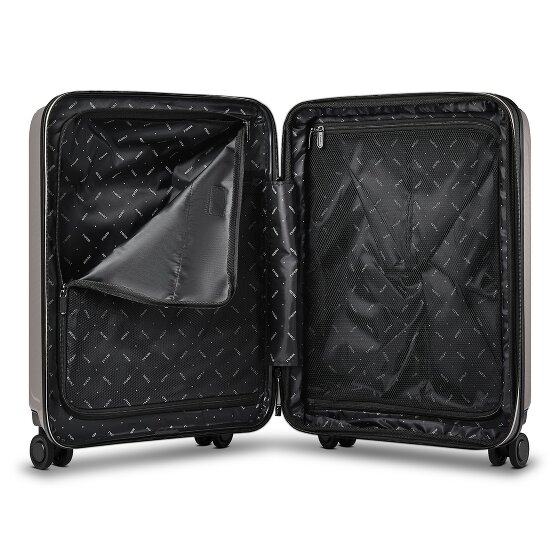 Redolz Essentials 14 suitcase set 2 pcs. cabin trolley with stretch fold + beauty case