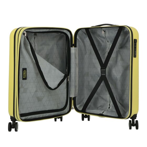 Gabol Future Plus 4 wheels Cabin trolley 55 cm with expansion pleat Gabol Future Plus 4 wheels Cabin trolley 55 cm with expansion pleat