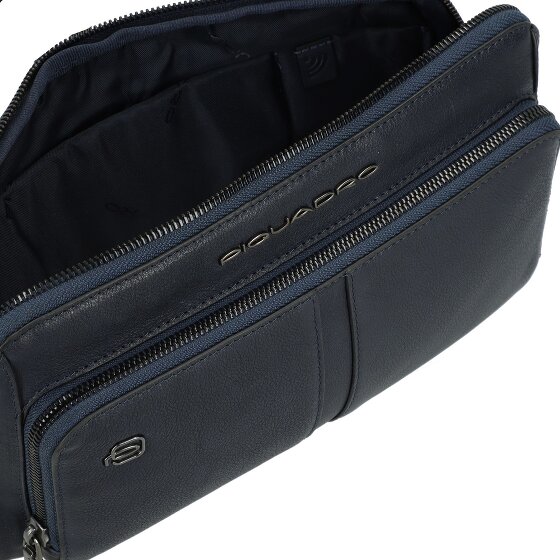Piquadro Wollem Fanny pack RFID protection Leather 27 cm