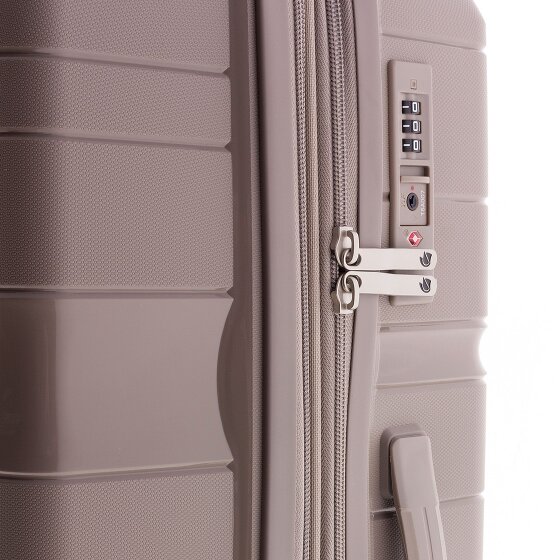 Gladiator 3800 4 wheels Trolley 67 cm with expansion pleat