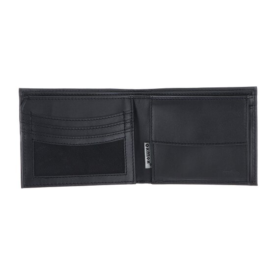 oxmox Leather Wallet RFID protection Genuine Leather 12 cm