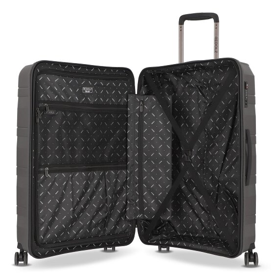 Redolz Essentials 10 3-SET 4 wheels Suitcase set 3-piece