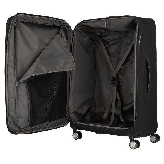Piquadro Brief 4 wheels Trolley 78 cm with expansion pleat Piquadro Brief 4 wheels Trolley 78 cm with expansion pleat
