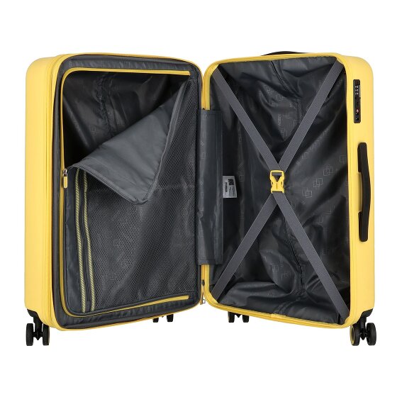 American Tourister Dynabelt 4 wheels Trolley 66 cm with expansion pleat