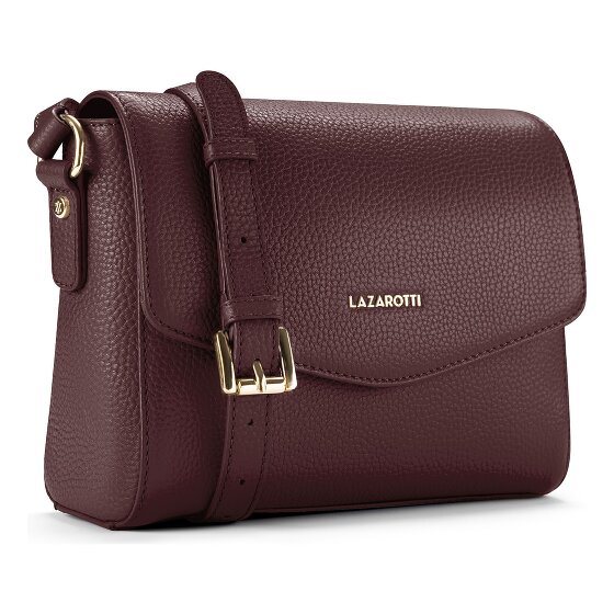 Lazarotti Bologna Leather Crossbody Shoulder bag, 22 cm