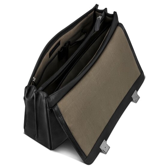 Bugatti Valencia Briefcases Messenger Leather 40 cm Laptop compartment