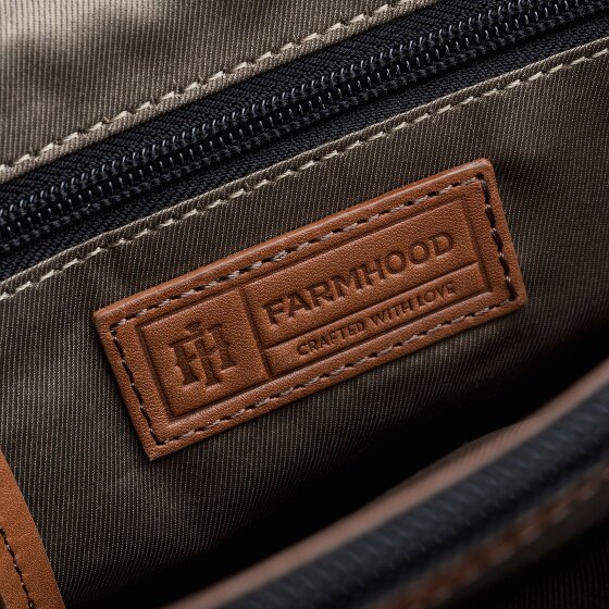 Farmhood Nashville briefcase XXL 3 compartments leather 39 cm
