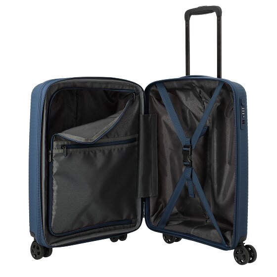 Travelite Air Stripe 4 wheels Cabin suitcase S 55 cm Expandable