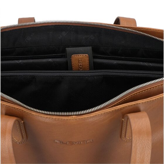 Plevier Power Shopper Bag Genuine Leather 31 cm Laptop compartment