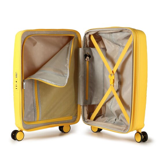 American Tourister Mickey Magic 4 wheels Cabin trolley 55 cm with expansion pleat
