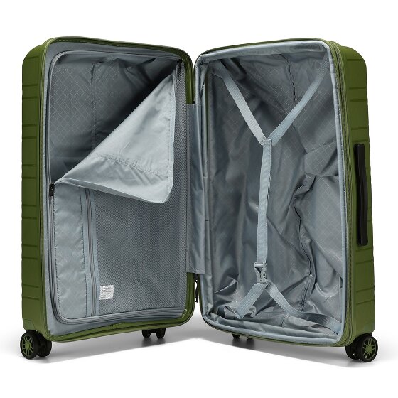 d&n Travel Line 4700 4 wheels Suitcase set 3-piece with expansion pleat