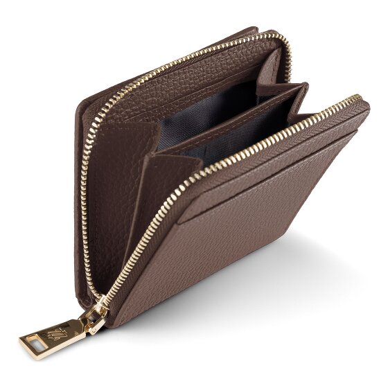 Lazarotti Bologna Leather Medium Zip-Around Wallet, Leather, 10 cm