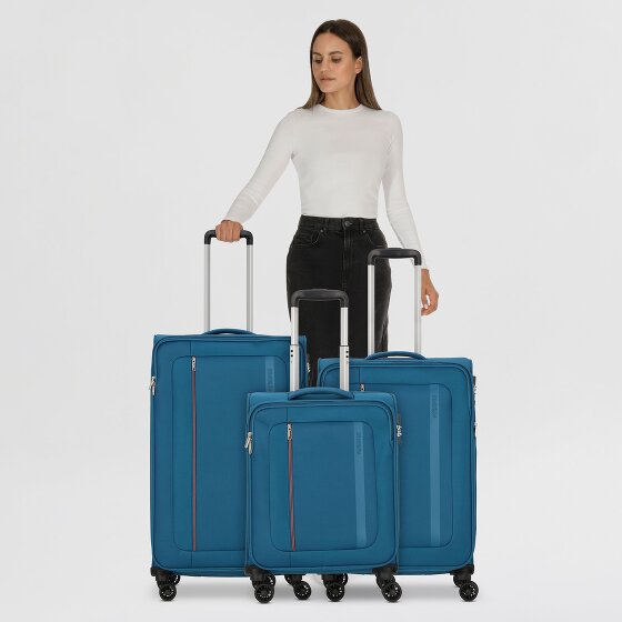 American Tourister Blazing Ride 4 wheels Suitcase set 3-piece with expansion pleat
