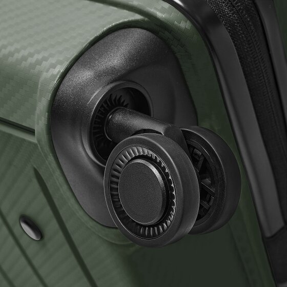 Redolz Essentials 17 4-wheel cabin trolley 55 cm soft-pocket laptop compartment