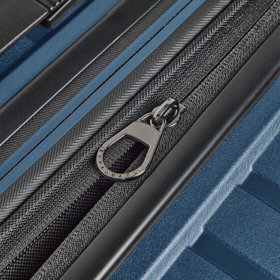 Pactastic Collection 04 THE THREE SET + 4 wheels Suitcase set 3-piece with expansion pleat