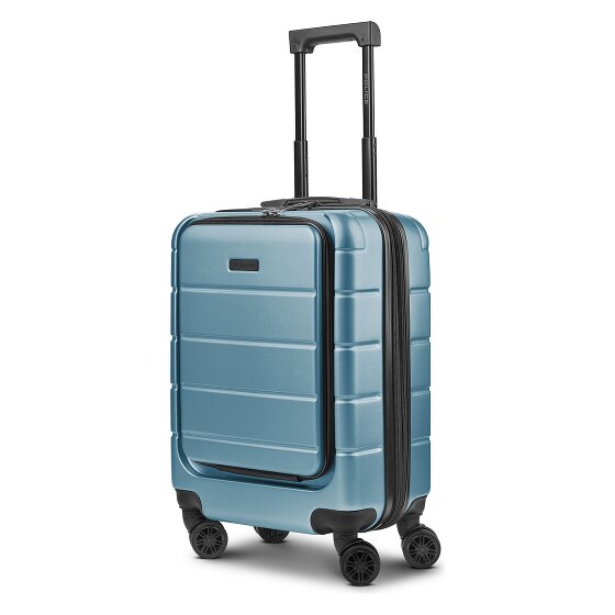 Police Dublin 4 wheels Cabin suitcase S 54 cm Laptop compartment Expandable