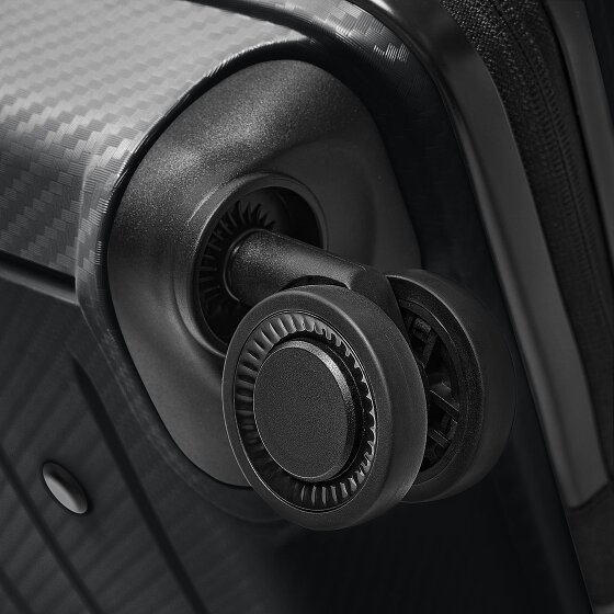 Redolz Essentials 17 4-wheel cabin trolley 55 cm soft-pocket laptop compartment