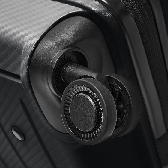 Redolz Essentials 17 4-wheel cabin trolley 55 cm soft-pocket laptop compartment