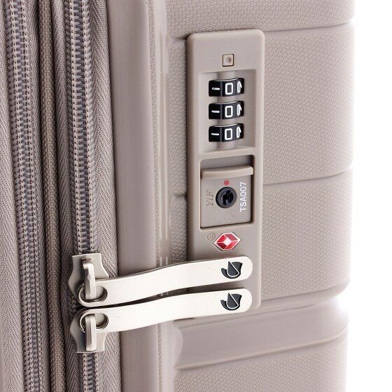 Gladiator 3800 4 wheels Cabin trolley 55 cm with expansion pleat