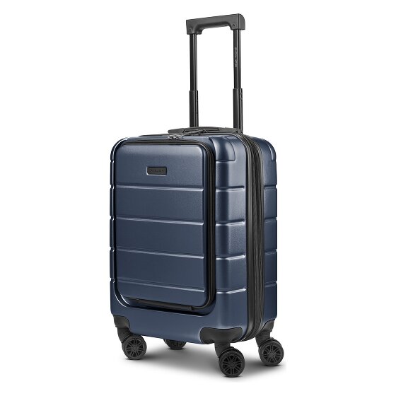 Police Dublin 4 wheels Cabin suitcase S 54 cm Laptop compartment Expandable