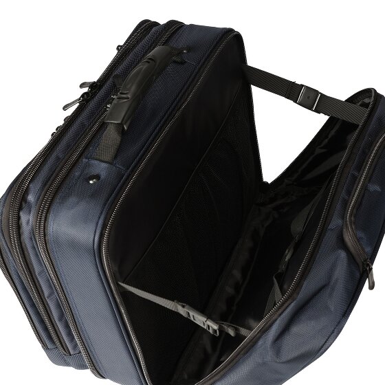 Dermata 2 wheels Wheeled briefcase 38 cm Laptop compartment