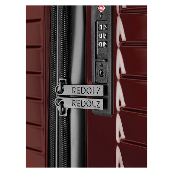 Redolz Essentials 18 2.0 4 wheels Suitcase set 3-piece Expandable