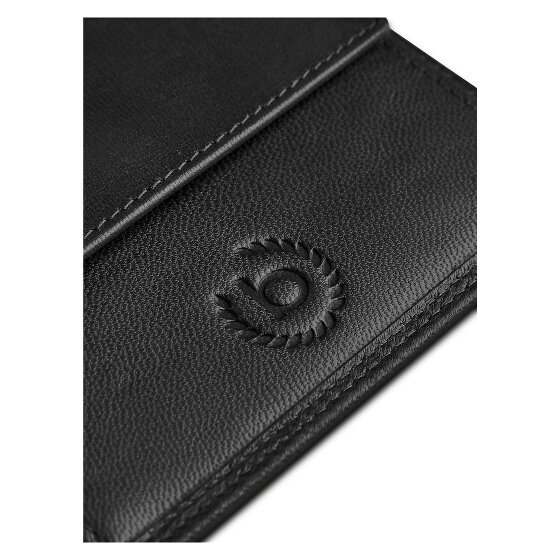 Bugatti Valencia Wallet RFID protection Genuine Leather 12 cm