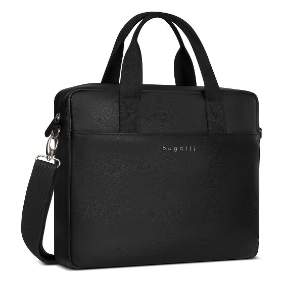 Bugatti Valencia Briefcase Genuine Leather 37 cm Laptop compartment