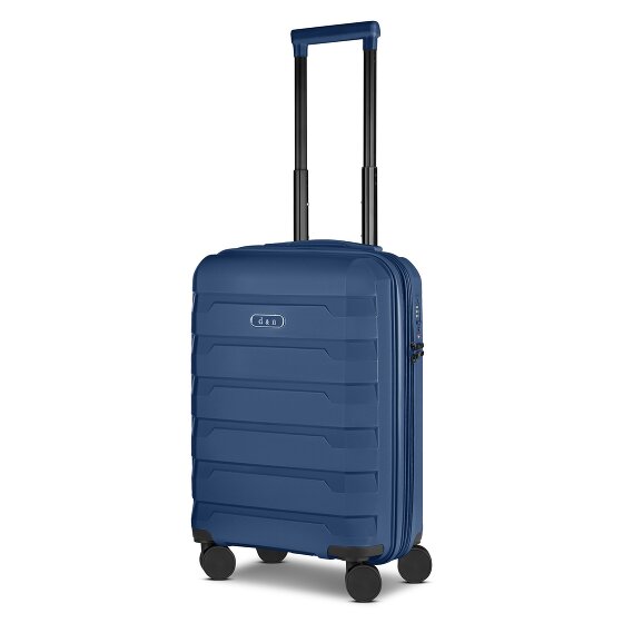 d&n South Dakota 4 wheels Cabin trolley S 56 cm with expansion pleat