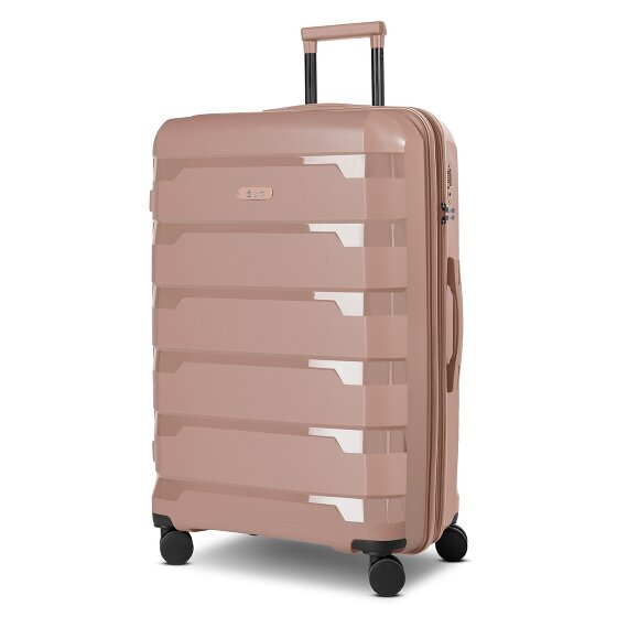 d&n South Dakota 4 wheels Trolley L 76 cm with expansion pleat
