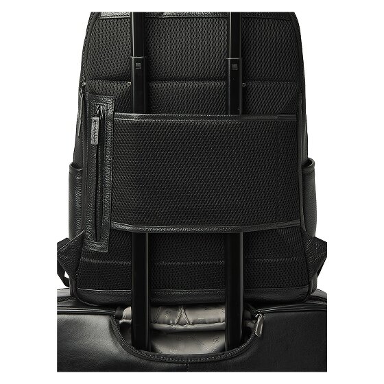 Castelijn & Beerens Lou Daypack RFID protection Genuine Leather 43 cm Laptop compartment