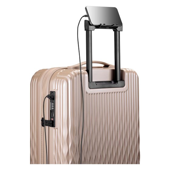 Pack Easy Flow 4 wheels Cabin suitcase S 52 cm