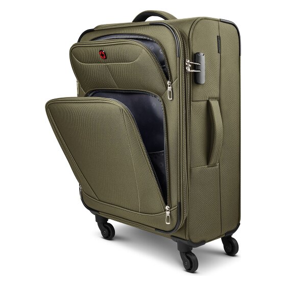 Wenger Beaumont 4-wheel Suitcase Set (S+L) expandable gusset