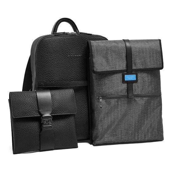 Piquadro Materia Daypack Genuine Leather 48 cm Laptop compartment